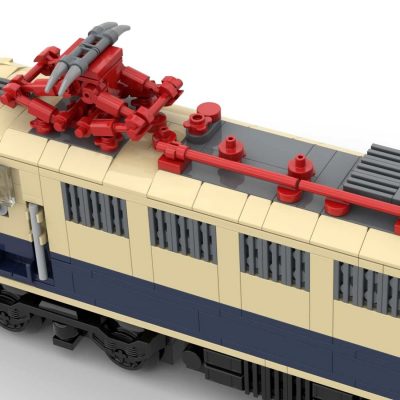 DB BR 141 – Electric Locomotive German TECHNICIAN MOC-43801 by brickdesigned_germany WITH 670 PIECES