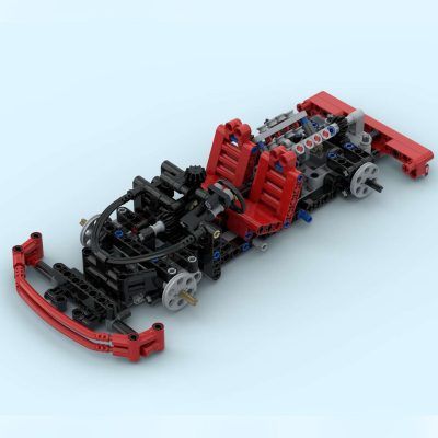 Ferrari F40 TECHNICIAN MOC-43883 by Paave WITH 880 PIECES