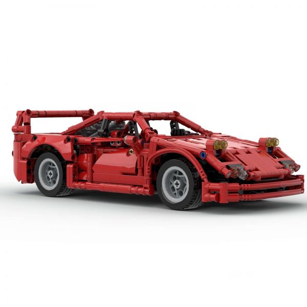 Ferrari F40 TECHNICIAN MOC-43883 by Paave WITH 880 PIECES