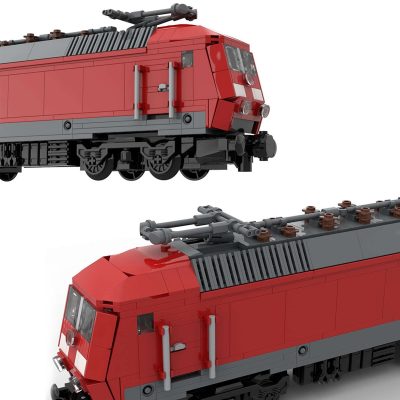 DB BR 120 – Electric Locomotive TECHNICIAN MOC-44321 by brickdesigned_germany WITH 706 PIECES