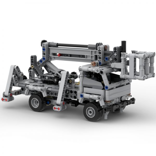 Cherry Picker Truck TECHNICIAN MOC-51575 by Paave WITH 467 PIECES