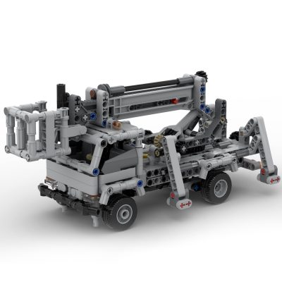 Cherry Picker Truck TECHNICIAN MOC-51575 by Paave WITH 467 PIECES