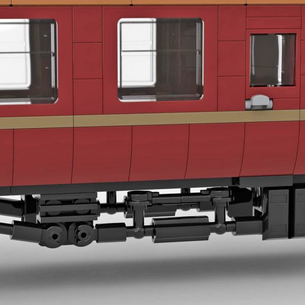 HP Express Passenger Car TECHNICIAN MOC-52021 by brickdesigned_germany WITH 730 PIECES