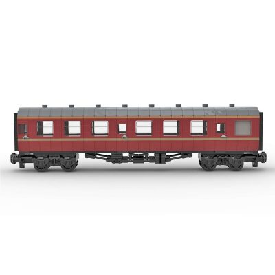 HP Express Passenger Car TECHNICIAN MOC-52021 by brickdesigned_germany WITH 730 PIECES