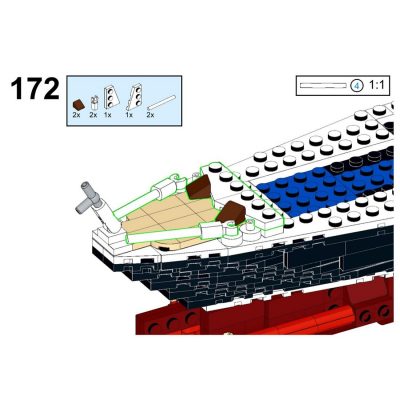 SS France Technic MOC-62291 by bru_bri_mocs with 2673 pieces
