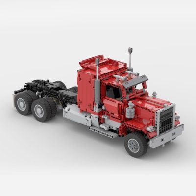 Mani’s Red RC Truck TECHNICIAN MOC-72820 by Mani91 WITH 1447 PIECES