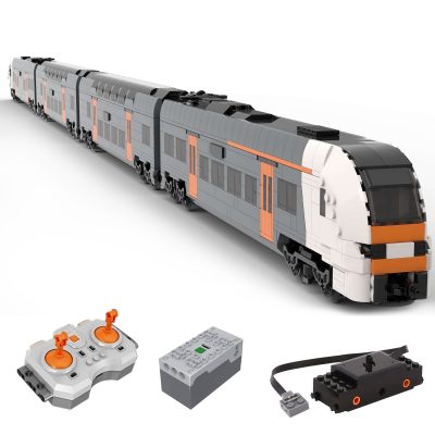 RRX – Rhein-Ruhr-Express TECHNICIAN MOC-74130 by brickdesigned_germany WITH 2917 PIECES