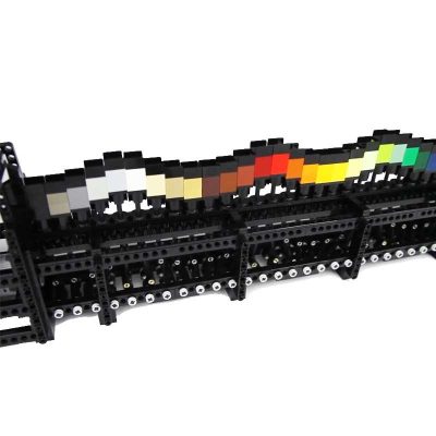 Rainbow Wave GBC (v2) TECHNICIAN MOC-7456 by BrickPolis with 1988 pieces