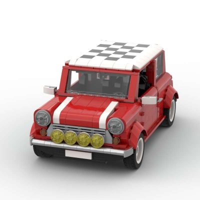 Mini Cooper Rally MOD Technician MOC-78551 with 1198 pieces