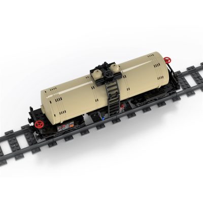 Tank Wagon – 4-Axles TECHNICIAN MOC-81220 by langemat WITH 355 PIECES