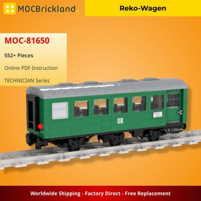 Reko-Wagen TECHNICIAN MOC-81650 by langemat WITH 552 PIECES