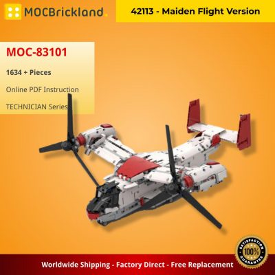 42113 – Maiden Flight Version TECHNICIAN MOC-83101 by nguyengiangoc with 1634 pieces