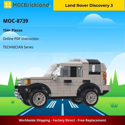Land Rover Discovery 3 TECHNICIAN MOC-8739 WITH 154 PIECES