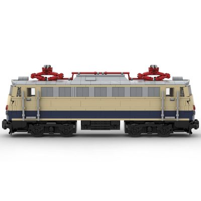 DB BR E10.12 – Electric Locomotive TECHNICIAN MOC-88356 by brickdesigned_germany WITH 691 PIECES