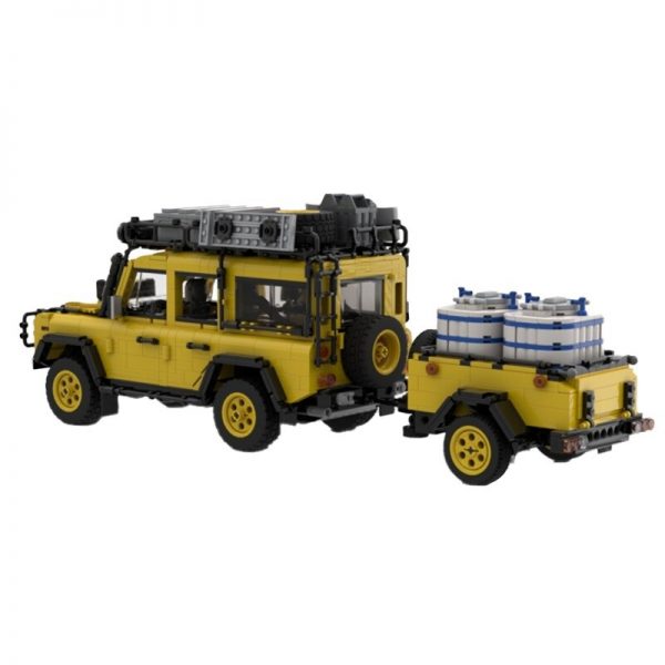 Off-Road SUV Technician MOC-89755 with 2477 pieces