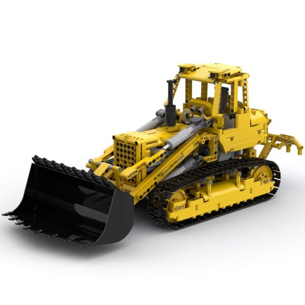 Caterpillar 977K Crawler Loader TECHNICIAN MOC-89775 by Mani91 WITH 1436 PIECES