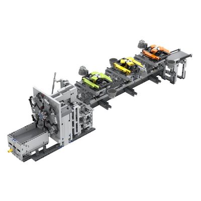 GBC Ball Rolling Machine 12 Technician MOC-90191 by Rimo Yaona with 2129 pieces