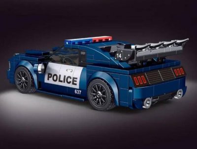 Police Car TECHNICIAN MOULD KING 27002 with 356 pieces