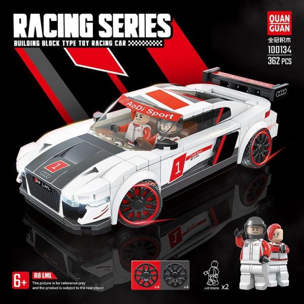 Audi R8 TECHNICIAN Quanguan 100134 with 362 pieces