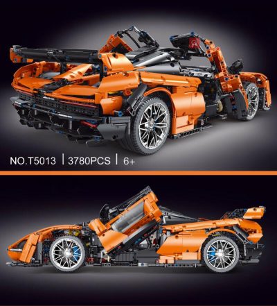 Orange McLaren Senna TECHNICIAN Tigale T5013 with 3780 pieces