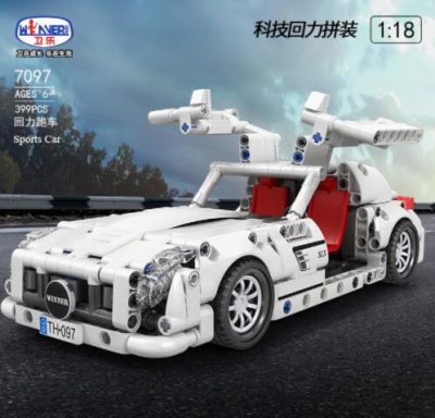 TH-097 Sport Car TECHNICIAN Winner 7097 with 399 pieces