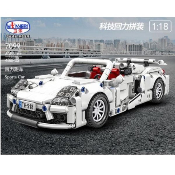 Sport Car TECHNICIAN Winner 7099 with 488 pieces