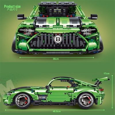 Mercedes AMG GT Technician TGL T5019 with 2878 pieces