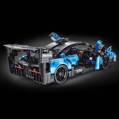 Blue Super Car Technician TLG T3029 with 606 pieces