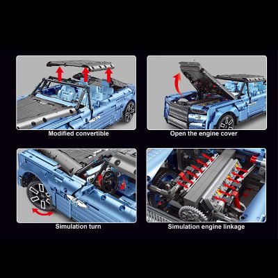 Rolls Royce Floating Shadow Technician TLG T5018 with 2903 pieces