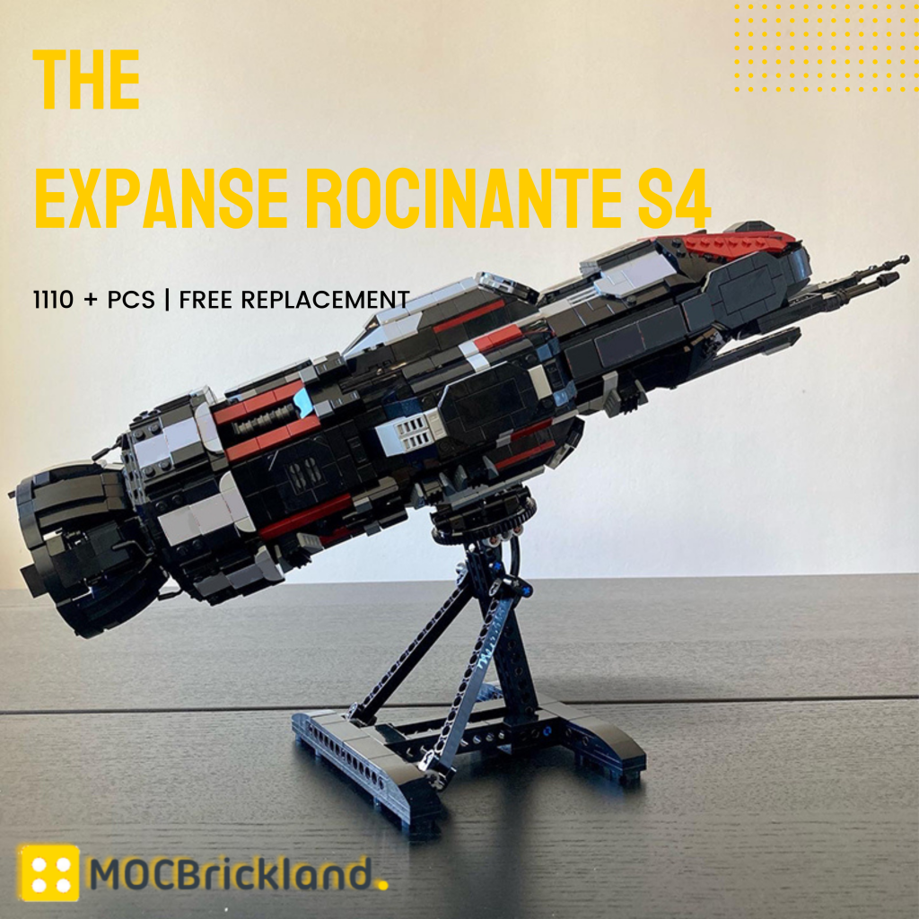 The Expanse Rocinante S4 MOC-96473 Movie with 1853 Pieces