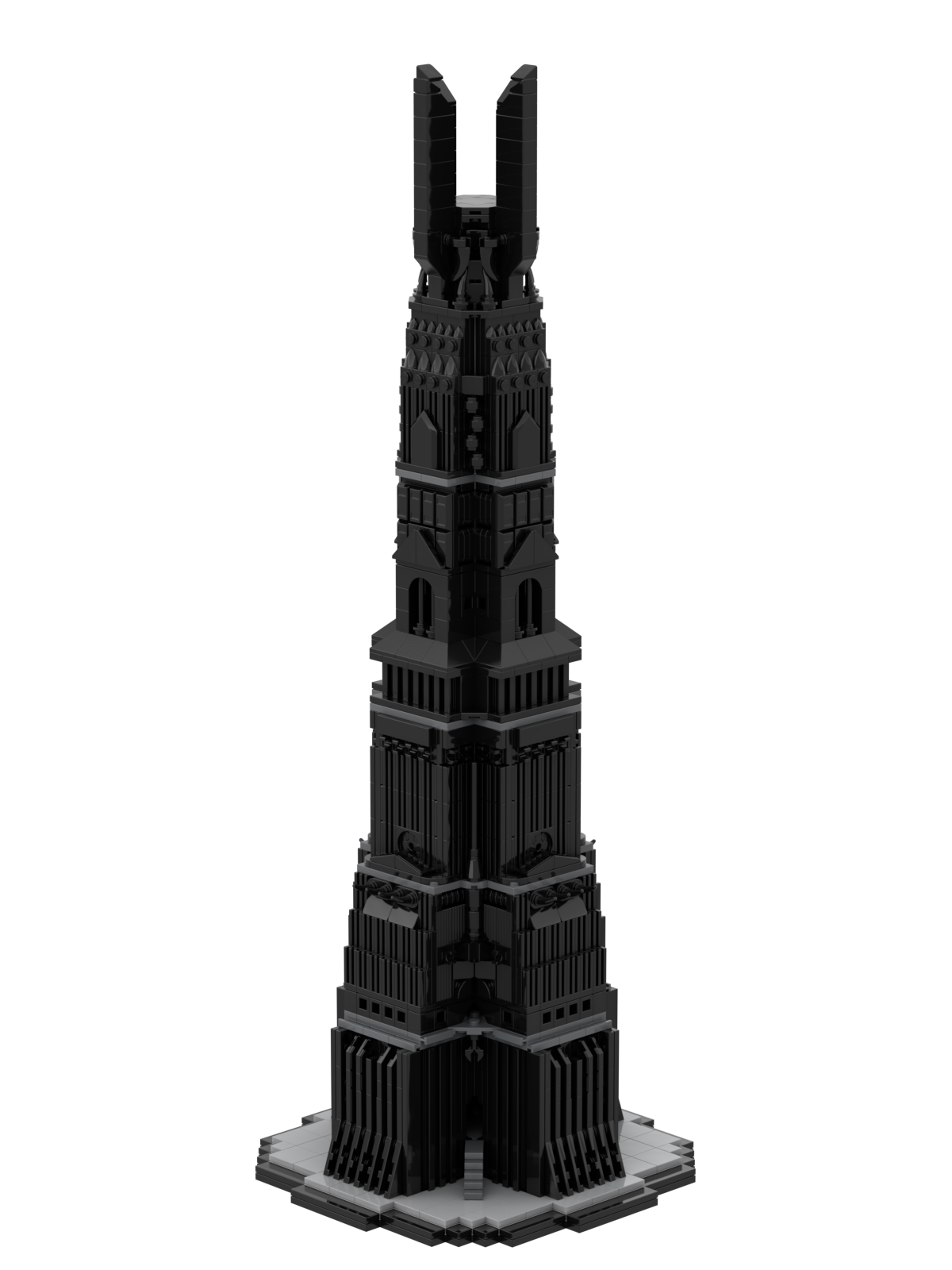 The Lord of the Rings UCS Orthanc MOC-72337 Movie With 1950 Pieces