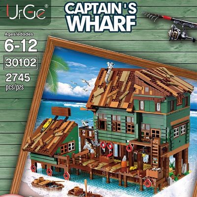 Captain’s Wharf Modular Building URGE 30102 with 2745 pieces