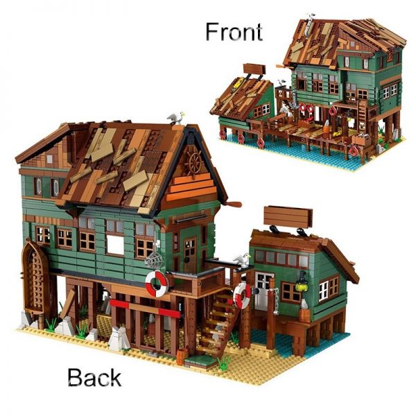 Captain’s Wharf Modular Building URGE 30102 with 2745 pieces