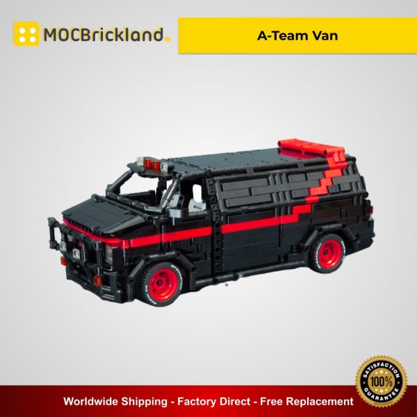 A-Team Van MOC 5945 Technic Designed By Chade With 1710 Pieces
