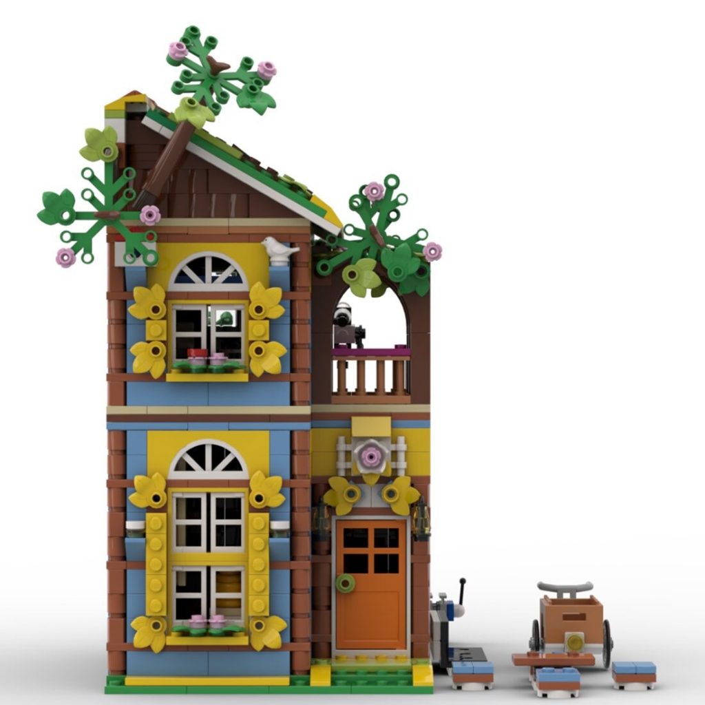 Bee'S Shop Street View MOC-102963 Modular Building With 980PCS