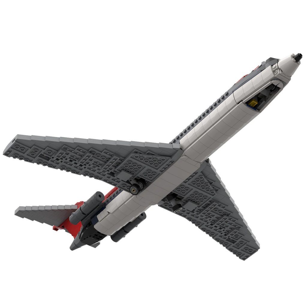 Northwest Large Jetliner MOC-104579 Space With 1272pcs
