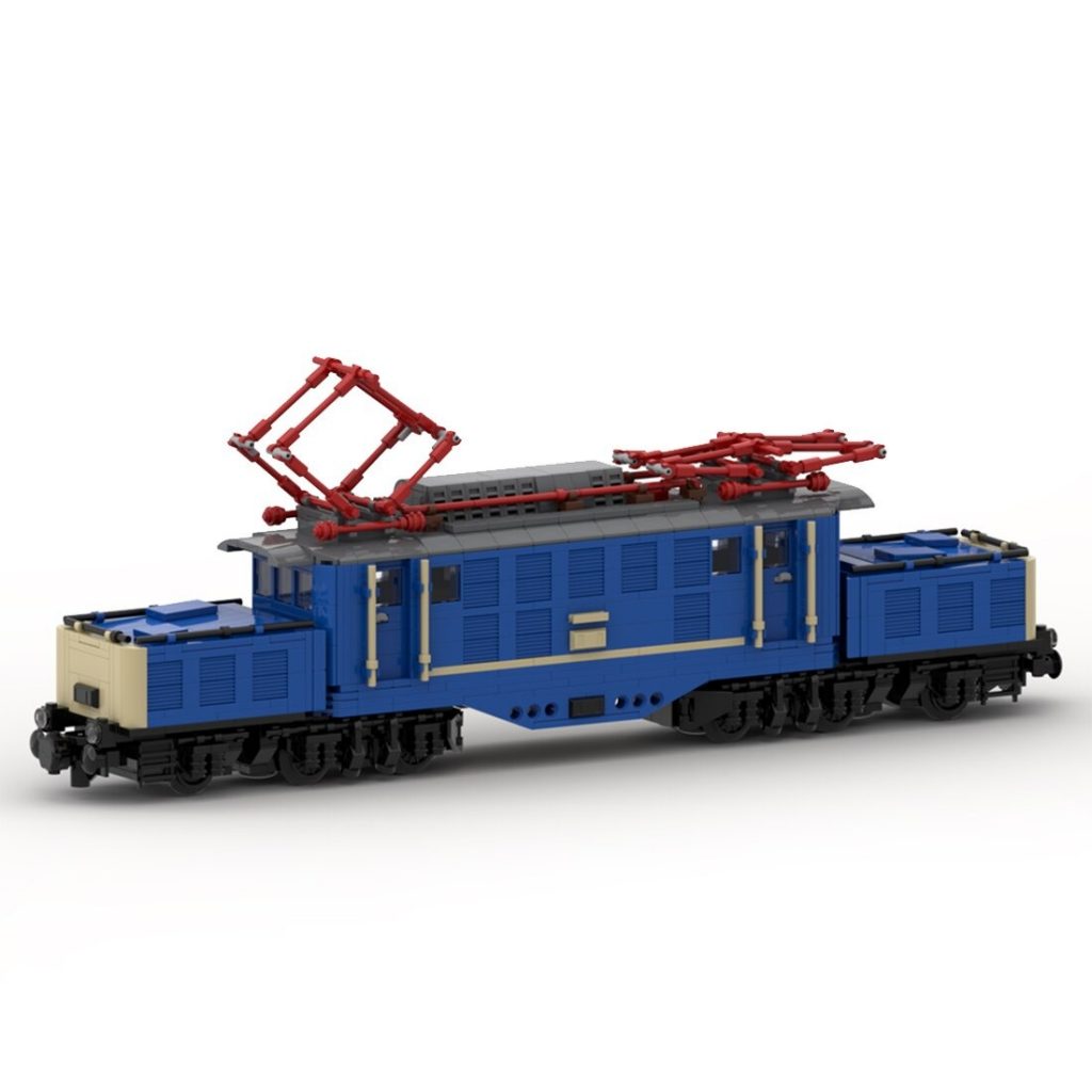 DB-Baureihe 194 E94 (8w) MOC-120961-120912 Technic With 1267 Pieces