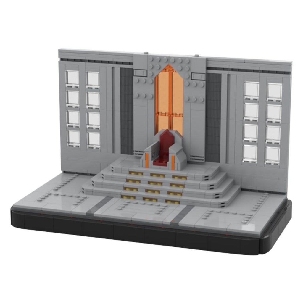 Mandalore Throne Diorama MOC-124631 Star Wars With 462PCS