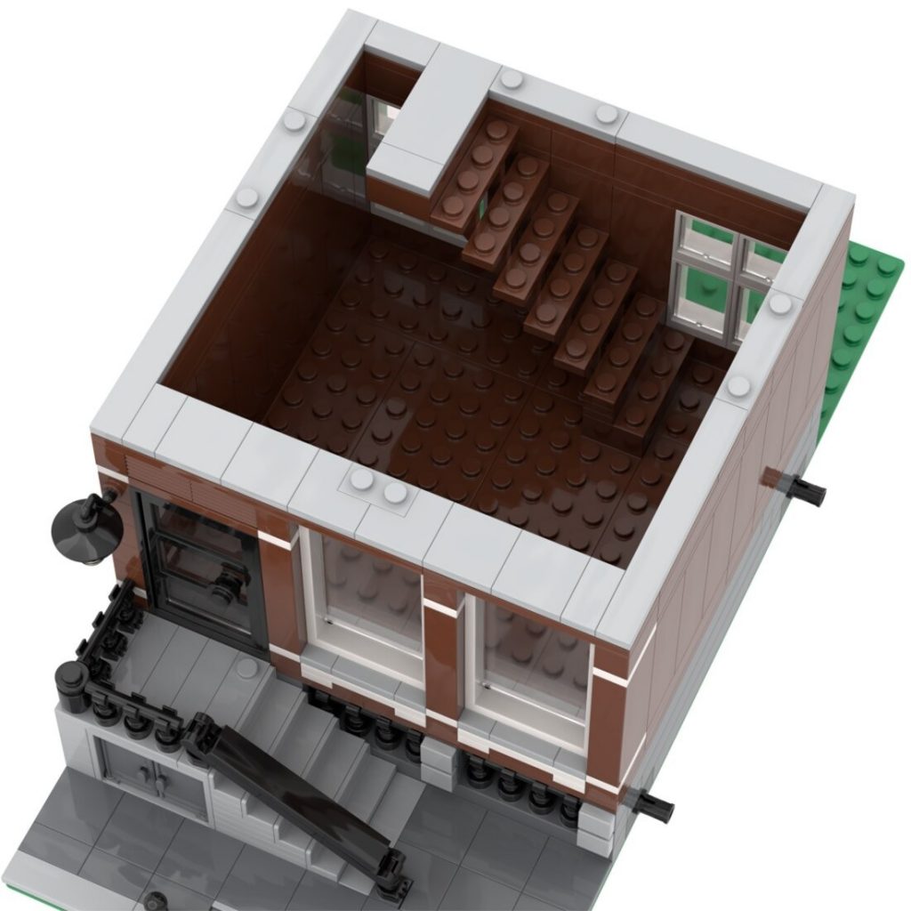 Amsterdam Canal House MOC-46108 Modular Building With 935pcs