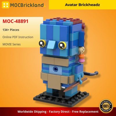 MOCBRICKLAND MOC-48891 Avatar Brickheadz