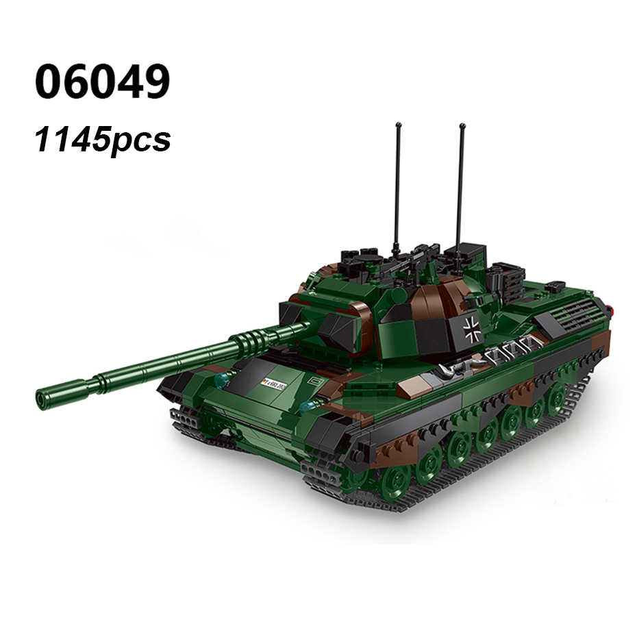 Military xingbao 06043-06050 axis panthet tank