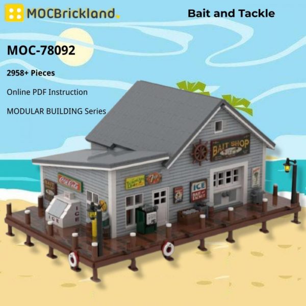 MOCBRICKLAND MOC-78092 Bait and Tackle