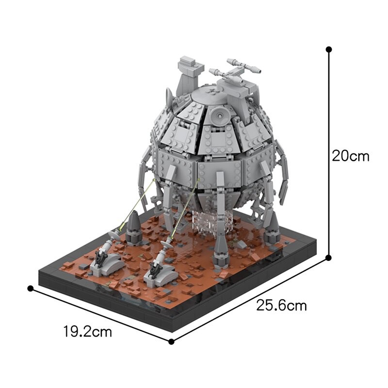 MOCBRICKLAND MOC-43041 Battle of Geonosis / Core Ship