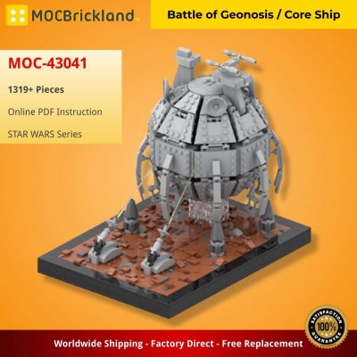 MOCBRICKLAND MOC-43041 Battle of Geonosis / Core Ship