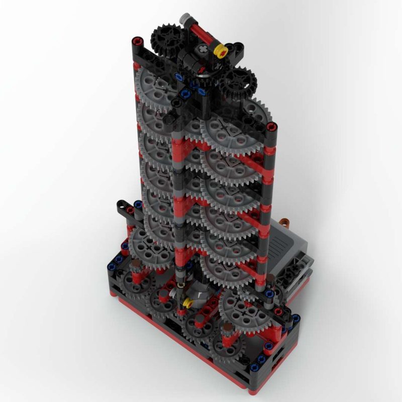 MOCBRICKLAND MOC-42806 Billion to One Gearing Tower