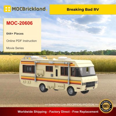 Breaking Bad RV MOC 20606 Movie Designed By Mkibs With 644 Pieces