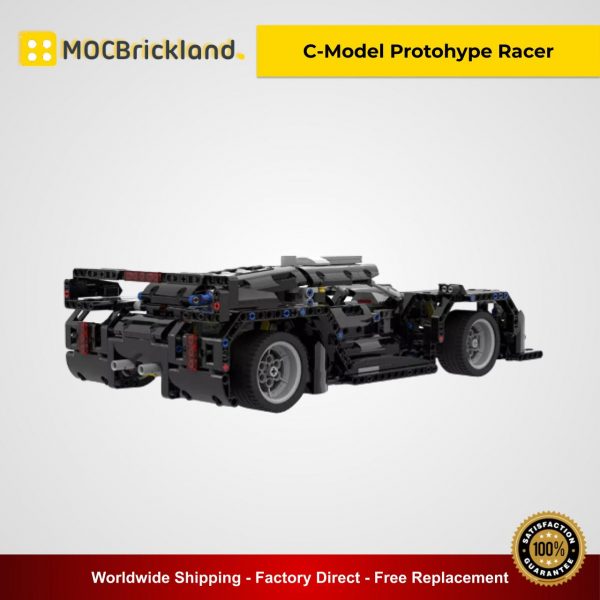 C-Model Protohype Racer MOC 45802 Technic Compatible With LEGO 42111 Designed By Cleansupgood