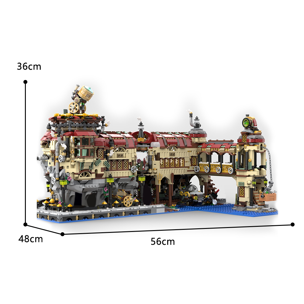 Steam Powered Science MOC-121751 Creator With 3436 Pieces