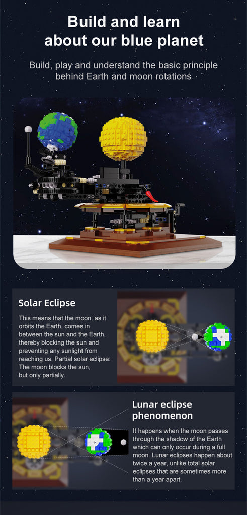 CADA C71004 Earth Moon and Sun Orrery