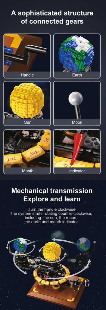 CADA C71004 Earth Moon and Sun Orrery